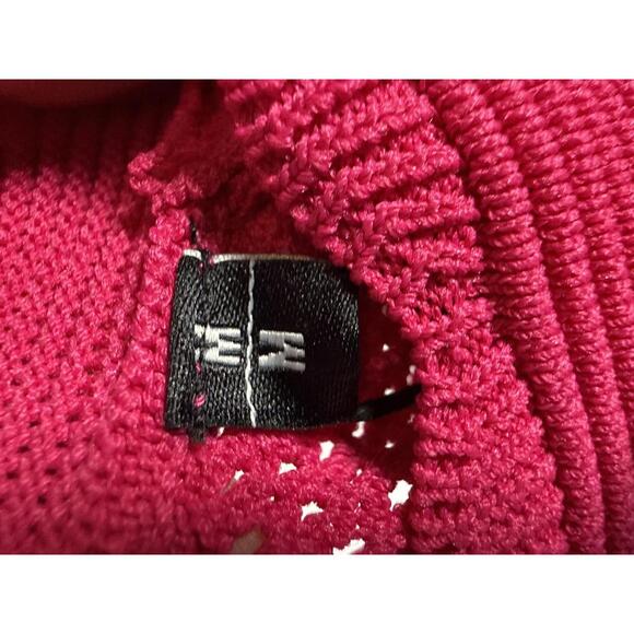 The Kooples Pink Knit Mini Dress Size 2 (US M 6) Sleeveless Bodycon NWT - Picture 7 of 7